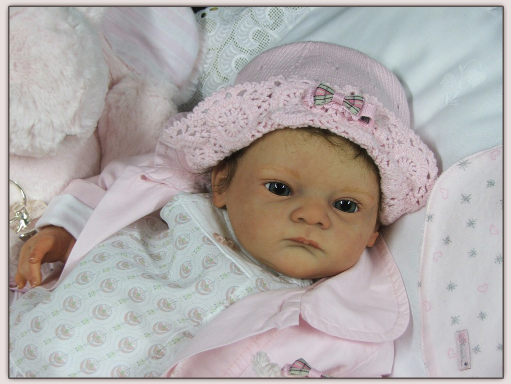 Carine Reborn BabyMaxbyGudrun Legler OOAK Baby